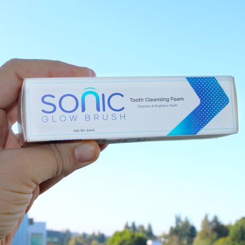 SonicGlow Teeth Whitening Foam – Fluoridfreie, sanfte Aufhellung empfindlicher Zähne