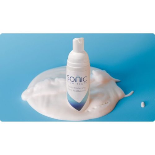 SonicGlow Teeth Whitening Foam – Fluoridfreie, sanfte Aufhellung empfindlicher Zähne