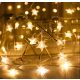 LED-Sternenlicht, sternförmig, wunderschönes, fantastisches Licht, 6m (warm/weiß)