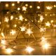 LED-Sternenlicht, sternförmig, wunderschönes, fantastisches Licht, 6m (warm/weiß)