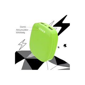 Lepow Moonstone Tragbarer Akku, 3000 mAh, Grün