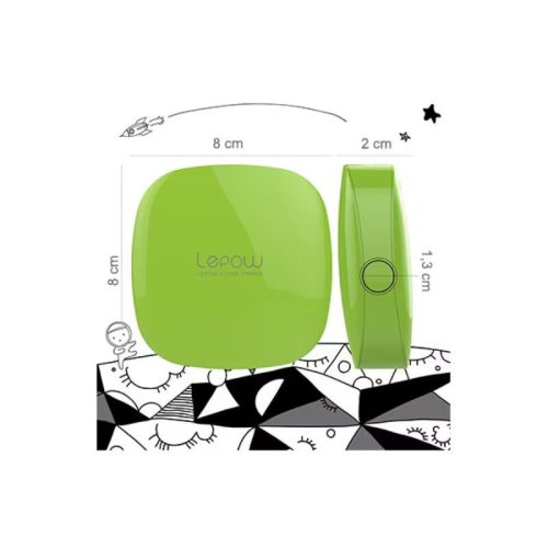 Lepow Moonstone Tragbarer Akku, 3000 mAh, Grün