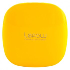 Lepow Moonstone Tragbarer Akku, 3000 mAh, Gelb