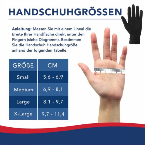 Entworfen von Dr.Arthritis Doctors Arthrose-Kompressionshandschuhe L