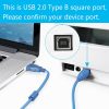 USB-B-Druckerkabel 3 m