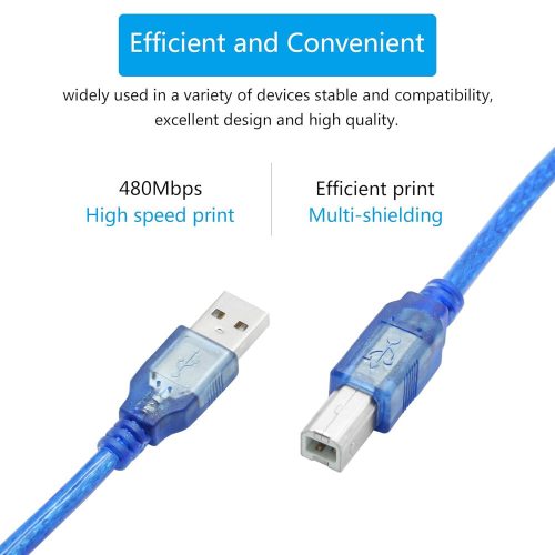 USB-B-Druckerkabel 3 m