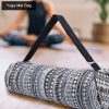 BOENCE Yogamatten-Tasche (Blau-Weißes Muster)
