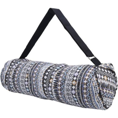 BOENCE Yogamatten-Tasche (Blau-Weißes Muster)
