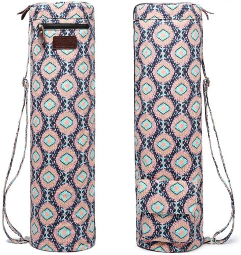 BOENCE Yogamatten-Tasche (Rosa Muster)