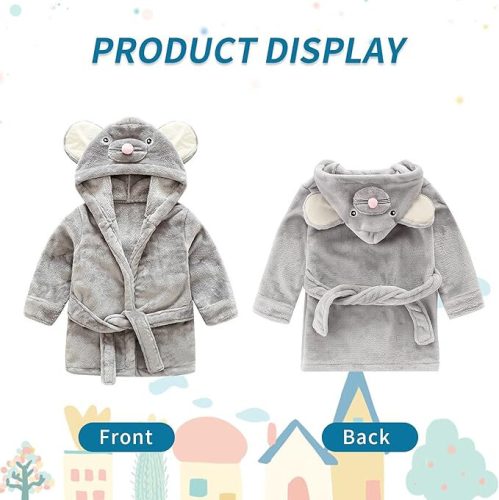 IEUUMLER Kindermantel - Kleine Maus (Größe 100)