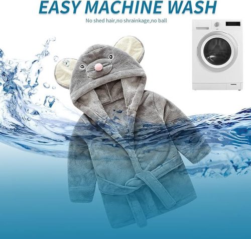 IEUUMLER Kindermantel - Kleine Maus (Größe 100)