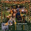 InnooTech Kirschblüten-LED-Lichterkette, 5Meter, solarbetrieben, warmweiß