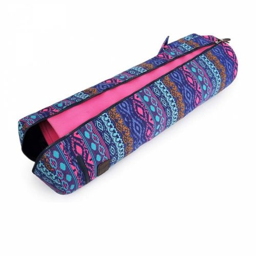 Yogamattentasche (Blaue Raute)