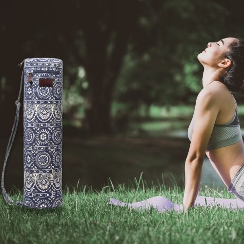 BOENCE Yogamattentasche (Griechisches Muster)