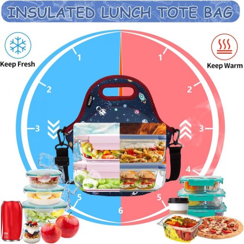 Vaschy Lunch-Fass-Tasche (Astronaut)