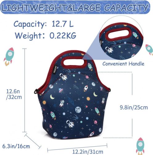 Vaschy Lunch-Fass-Tasche (Astronaut)