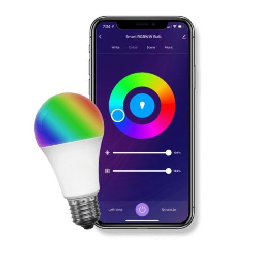 Gosund WB4 Smart LED-Glühbirne mit E27-Fassung – WLAN, RGB, Sprachsteuerung, 8W