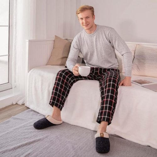 Ultraideas Memory Foam Winter Mamus Größe 40/41 (Schwarz)