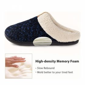   Ultraideas Memory Foam Winter Mamus Größe 38/39 (Schwarz-Blau)