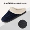 Ultraideas Memory Foam Winter Mamus Größe 38/39 (Schwarz-Blau)