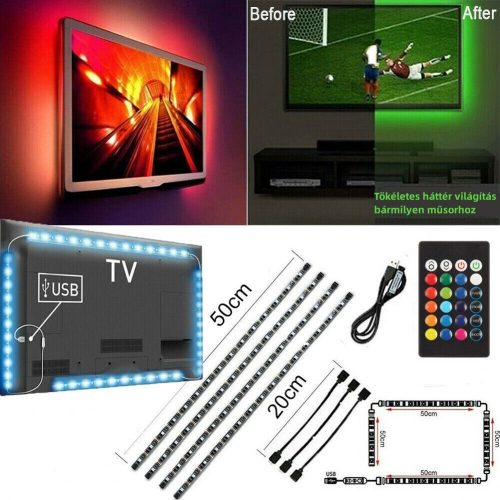 InnoLight LED-Streifen TV-Hintergrundbeleuchtung 4*0,5m