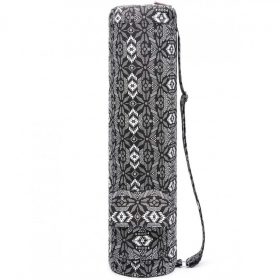 BOENCE Yogamattentasche (schwarz-weißes Muster)