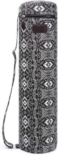 BOENCE Yogamattentasche (schwarz-weißes Muster)