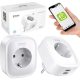 Gosund SP112 Doppel-Smart-Stecker mit WLAN und USB-Anschluss – 2 EU-Steckdosen, Energieüberwachung, Timer