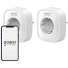 Gosund SP112 Doppel-Smart-Stecker mit WLAN und USB-Anschluss – 2 EU-Steckdosen, Energieüberwachung, Timer