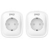 Gosund SP112 Doppel-Smart-Stecker mit WLAN und USB-Anschluss – 2 EU-Steckdosen, Energieüberwachung, Timer