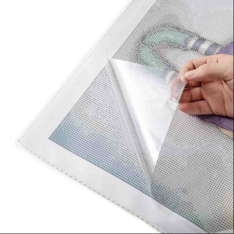 Diamantmalerei Wasserfall mit Muster 35 x 25 cm