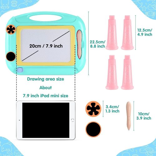 Aituitui Magnetisches Zeichenbrett für Kinder
