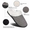 Ultraideas Memory Foam Winter Mamus Größe 42-43 (Grau)