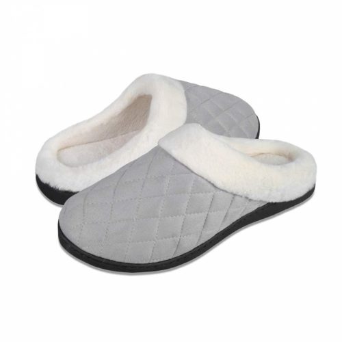 Ultraideas Memory Foam Winter Mamus Größe 42-43 (Hellgrau)