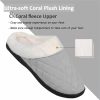 Ultraideas Memory Foam Winter Mamus Größe 42-43 (Hellgrau)