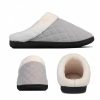 Ultraideas Memory Foam Winter Mamus Größe 42-43 (Hellgrau)