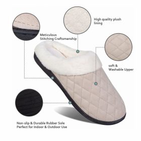 Ultraideas Memory Foam Winter Mamus Größe 40/41 (Beige)