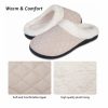 Ultraideas Memory Foam Winter Mamus Größe 40/41 (Beige)