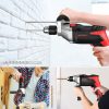 Meterk Schlagbohrmaschinen-Set 950W, mit 12 Köpfen