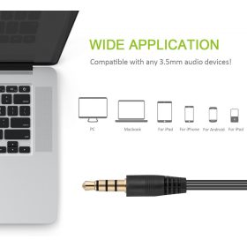 Toplus In-Ear-Kopfhörer für Smartphones (schwarz)