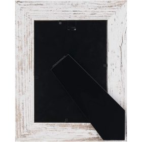   3-teiliger Bilderrahmen - Stand- und Wandrahmen, 10x15cm (Vintage-Weiß)