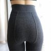 Yulaixuan Damen Strumpfhosen 2 Stück (Schwarz-Grau)