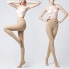 Yulaixuan Damen Strumpfhosen 4 Stück (Schwarz-Lila)