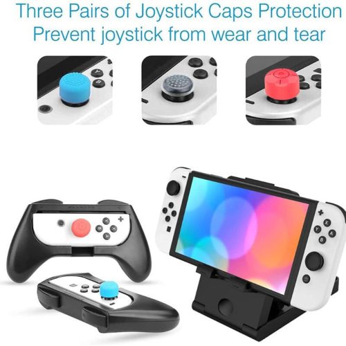 HEYSTOP Tragbare Hülle für Nintendo Switch – Schwarz