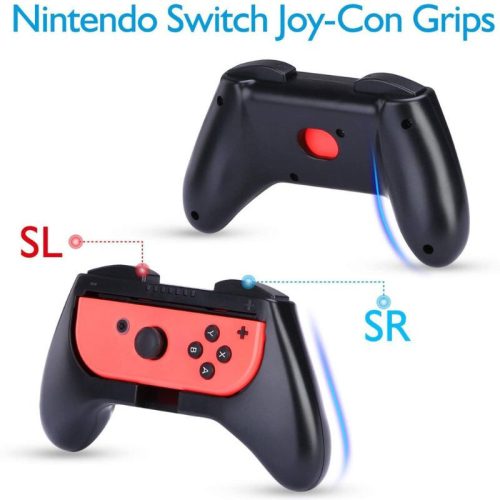 HEYSTOP Tragbare Hülle für Nintendo Switch – Schwarz