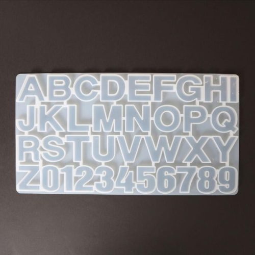 Professionelle Silikonform - Buchstaben und Zahlen