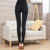 Yulaixuan fußlose schwarze Strumpfhose, 3-tlg