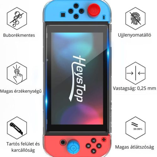 HEYSTOP Nintendo Switch Schutzset - Schwarz