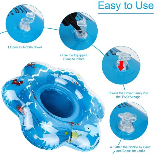Magicfun Schwimmring mit Pumpe