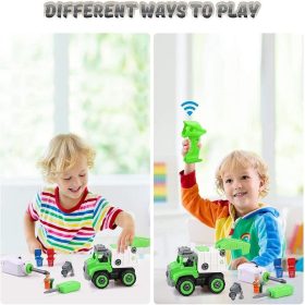 BeebeeRun Zusammengebauter Müllwagen